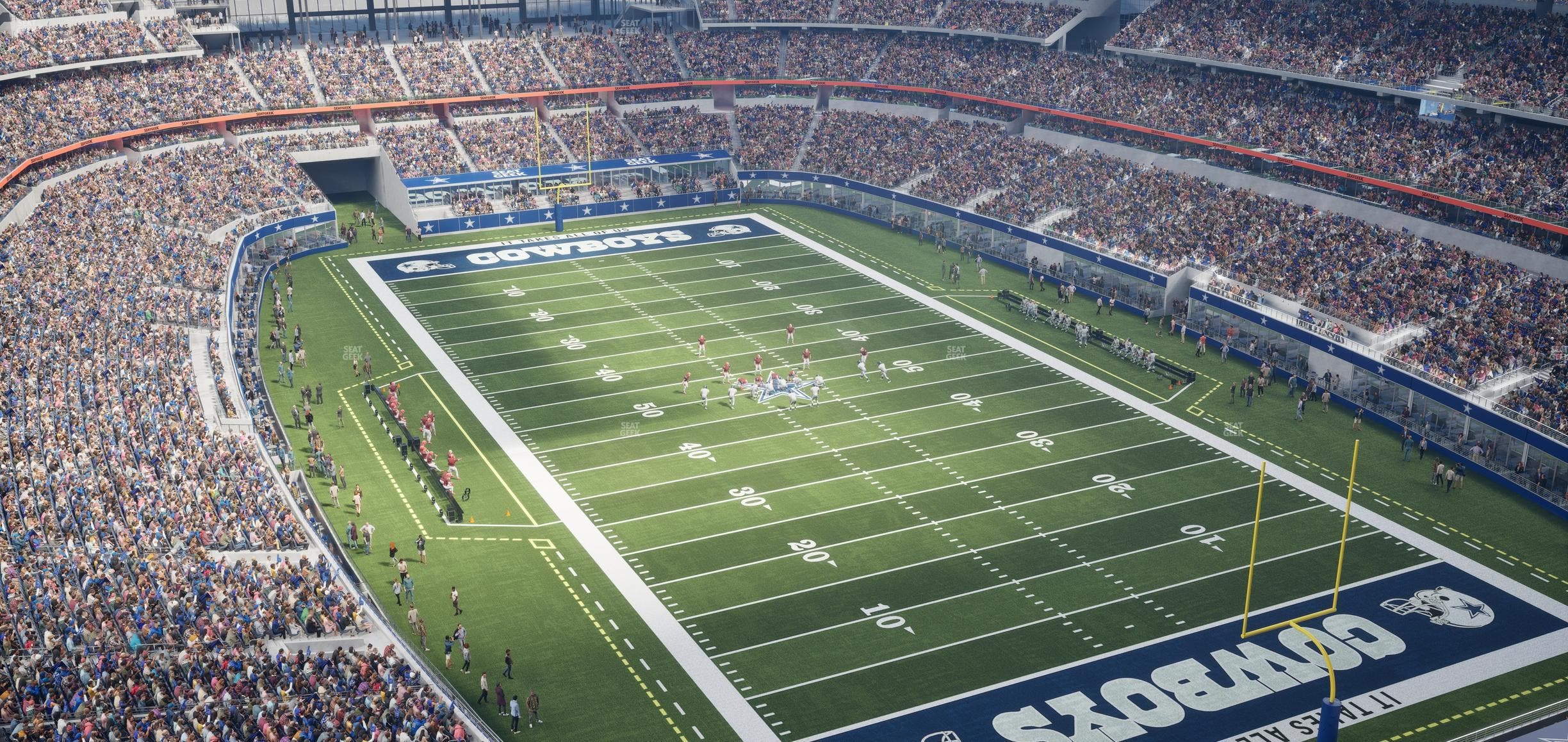 AT&T Stadium - Section 433 Seat View