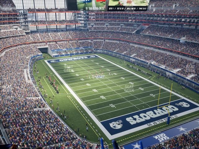 AT&T Stadium - Section 433 Seat View