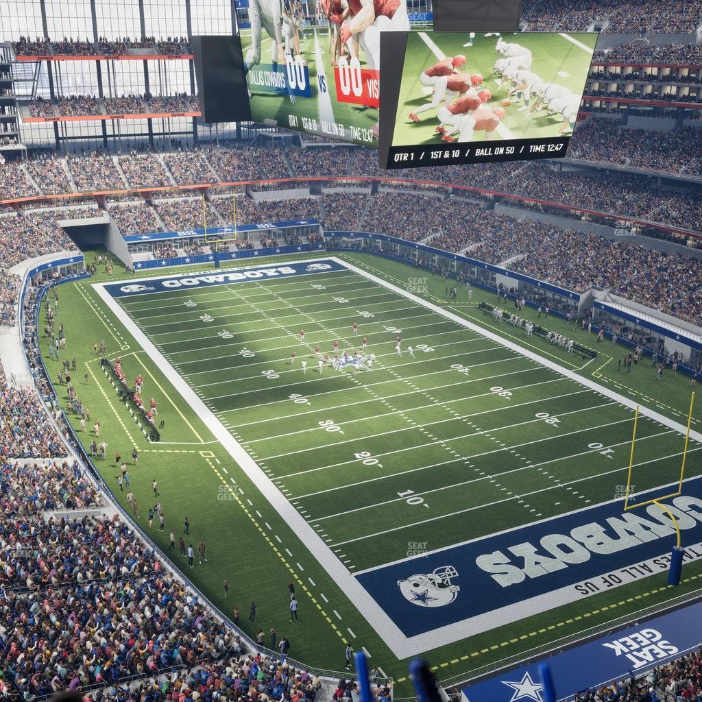 AT&T Stadium - Section 433 Seat View