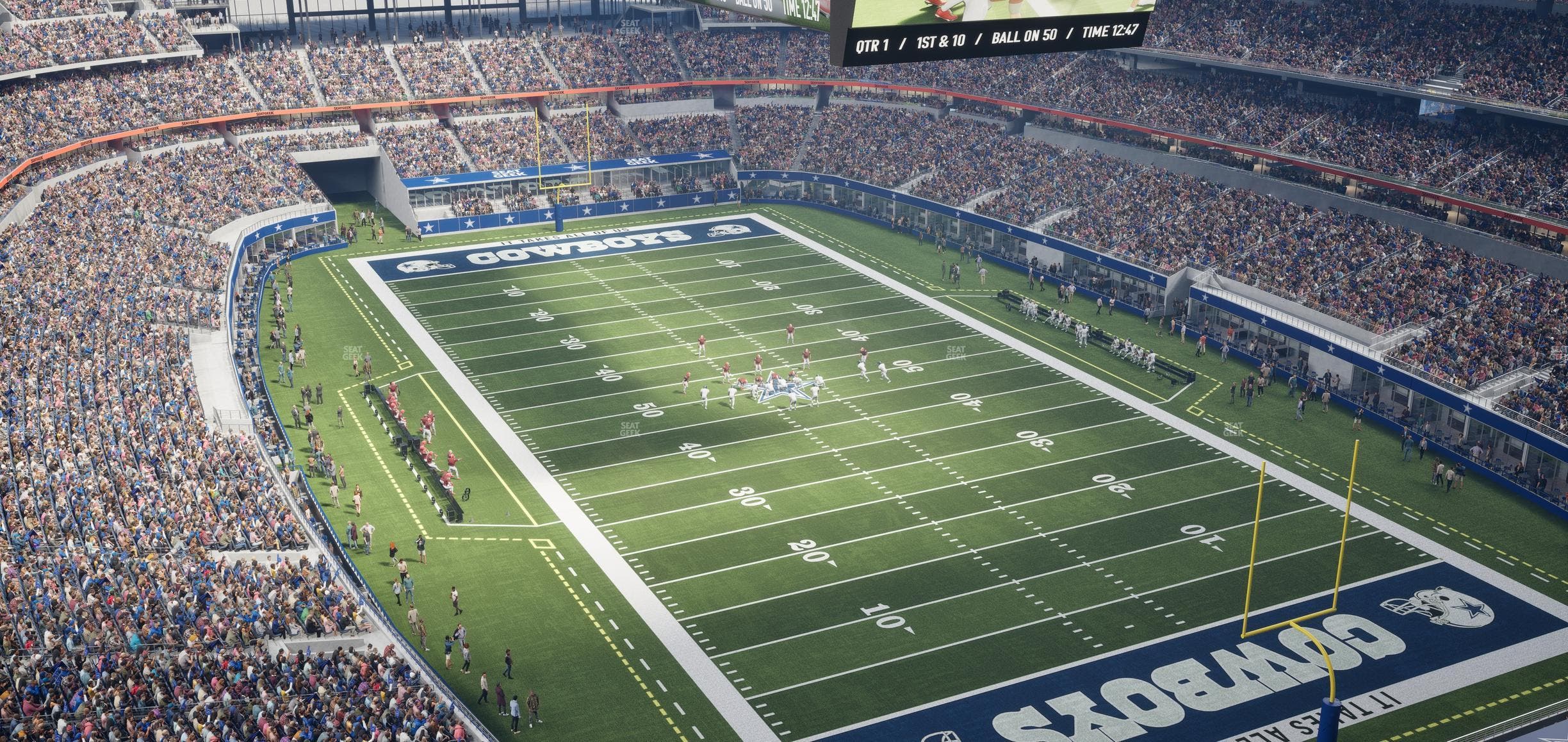 AT&T Stadium - Section 433 Seat View