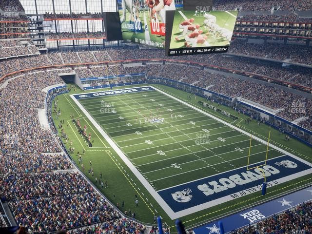 AT&T Stadium - Section 433 Seat View