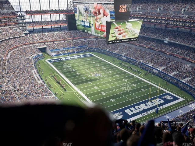 AT&T Stadium - Section 433 Seat View AT&T Stadium - Section 433 Seat View