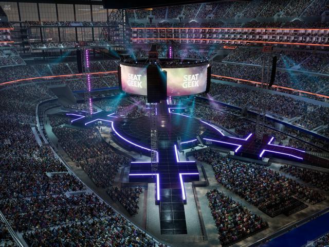 AT&T Stadium - Section 434 Seat View