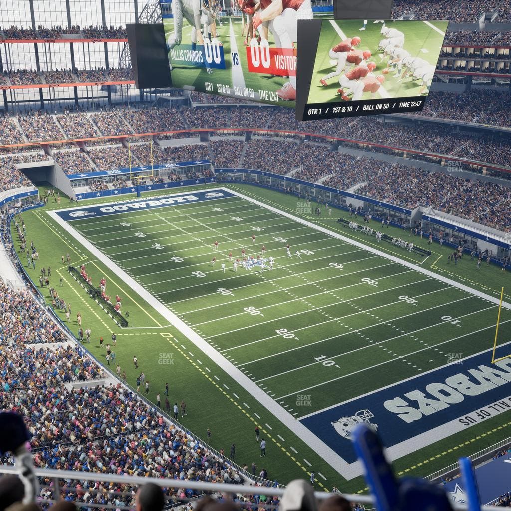 AT&T Stadium - Section 434 Seat View