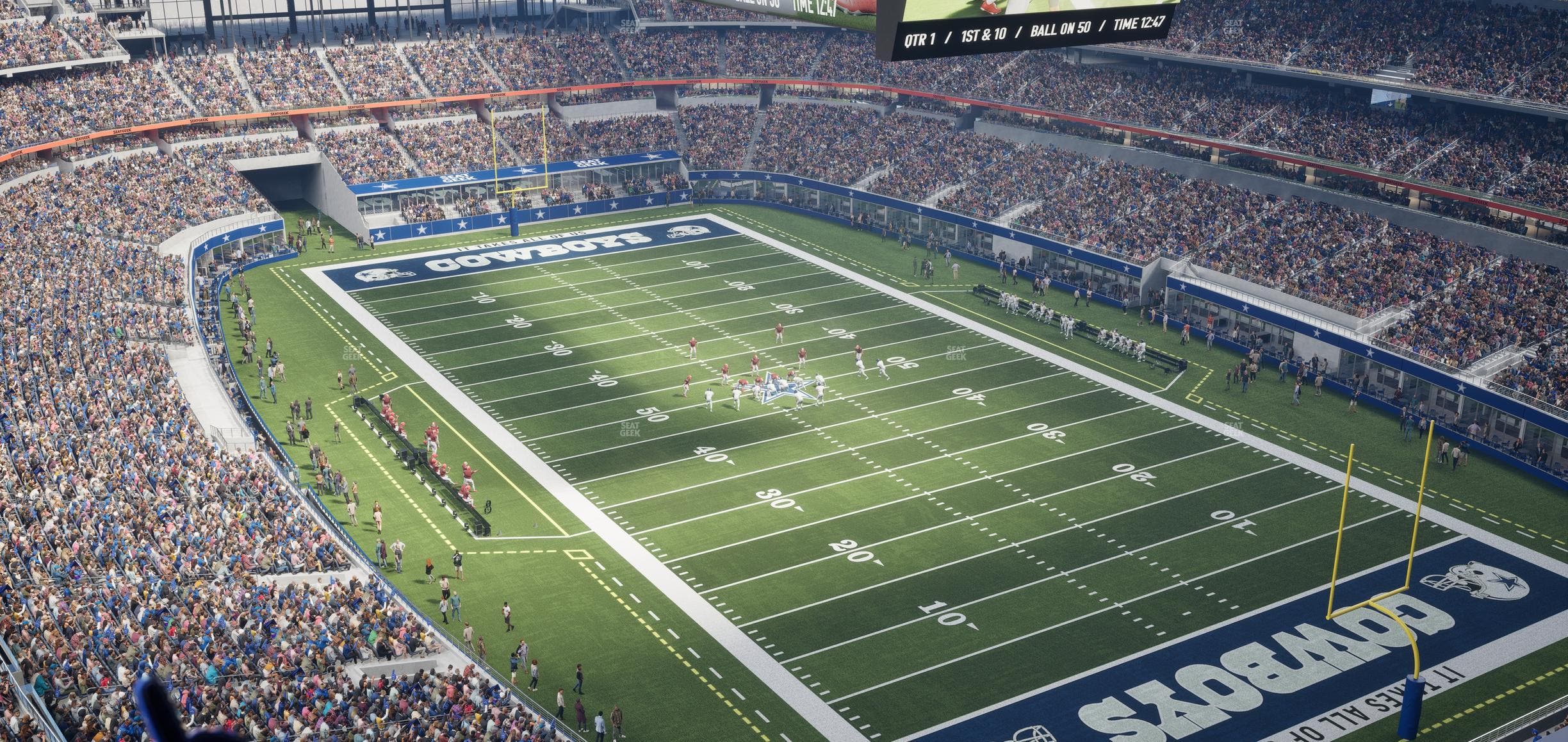 AT&T Stadium - Section 434 Seat View