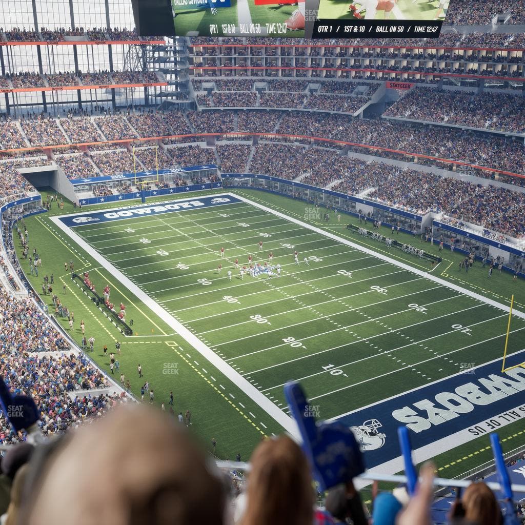 AT&T Stadium - Section 434 Seat View