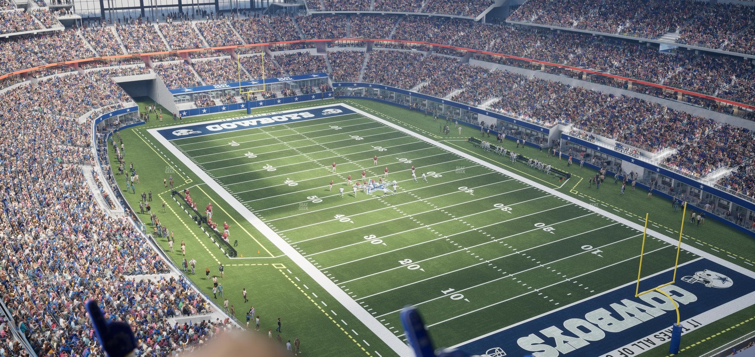 AT&T Stadium - Section 434 Seat View