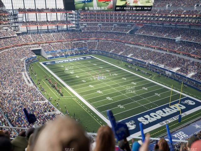 AT&T Stadium - Section 434 Seat View