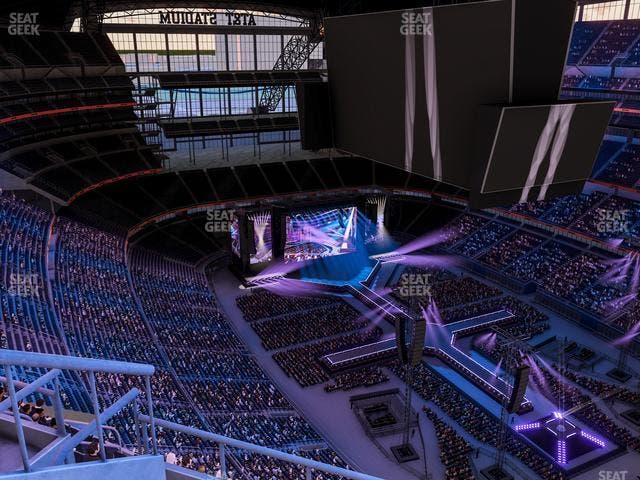 AT&T Stadium - Section 434 Seat View