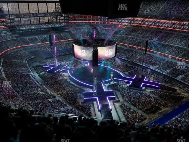 AT&T Stadium - Section 434 Seat View