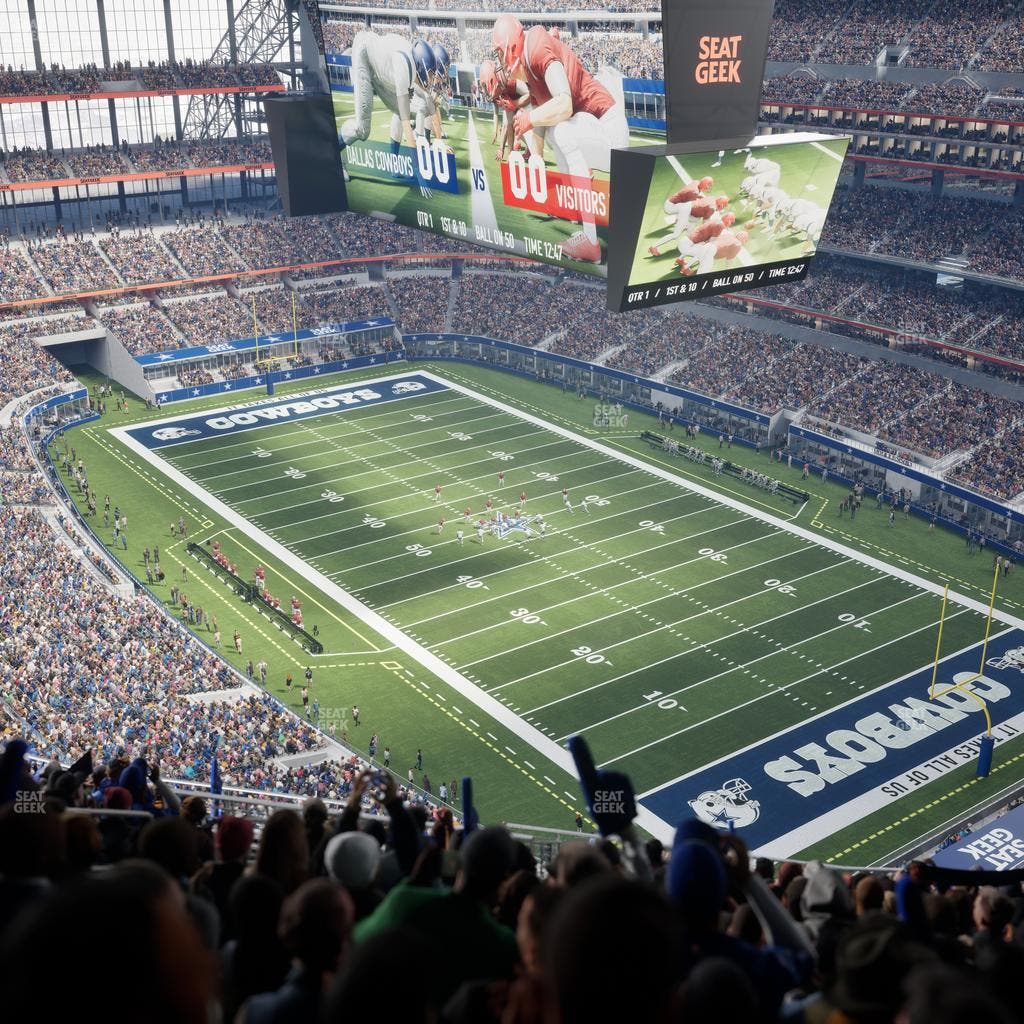 AT&T Stadium - Section 434 Seat View