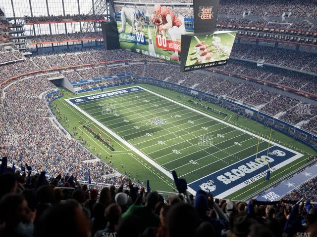 AT&T Stadium - Section 434 Seat View AT&T Stadium - Section 434 Seat View