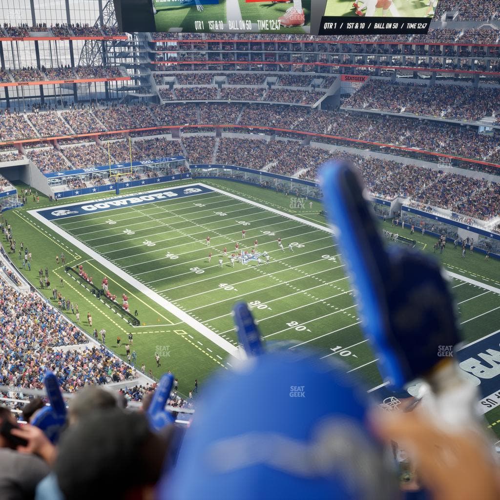 AT&T Stadium - Section 435 Seat View