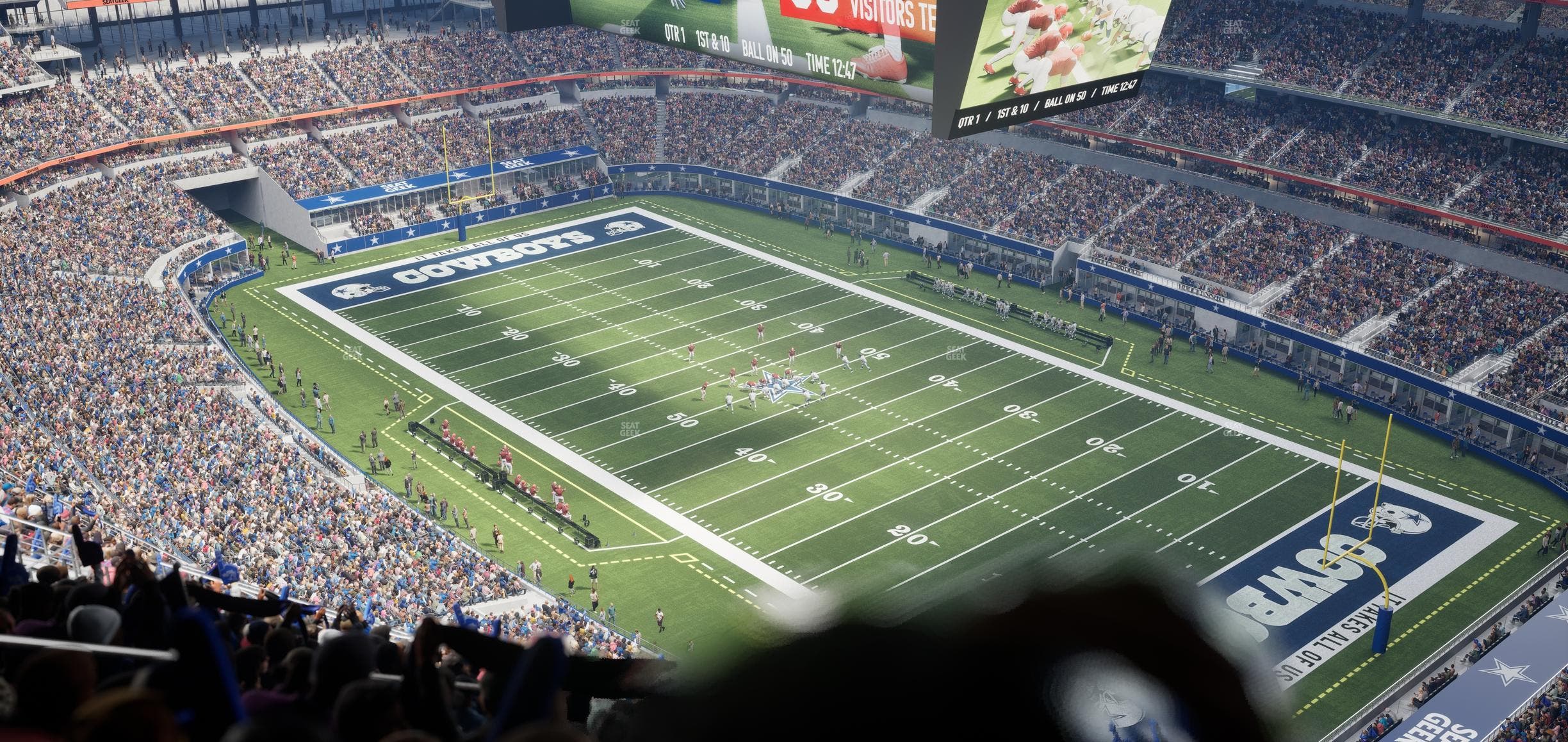 AT&T Stadium - Section 435 Seat View