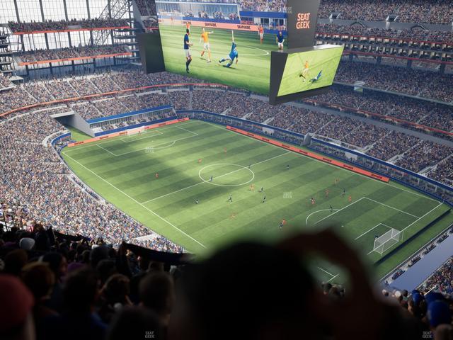 AT&T Stadium - Section 435 Seat View