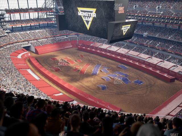 AT&T Stadium - Section 435 Seat View AT&T Stadium - Section 435 Seat View