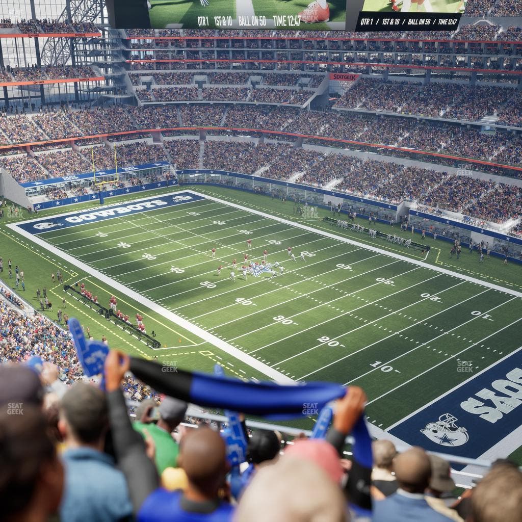 AT&T Stadium - Section 436 Seat View