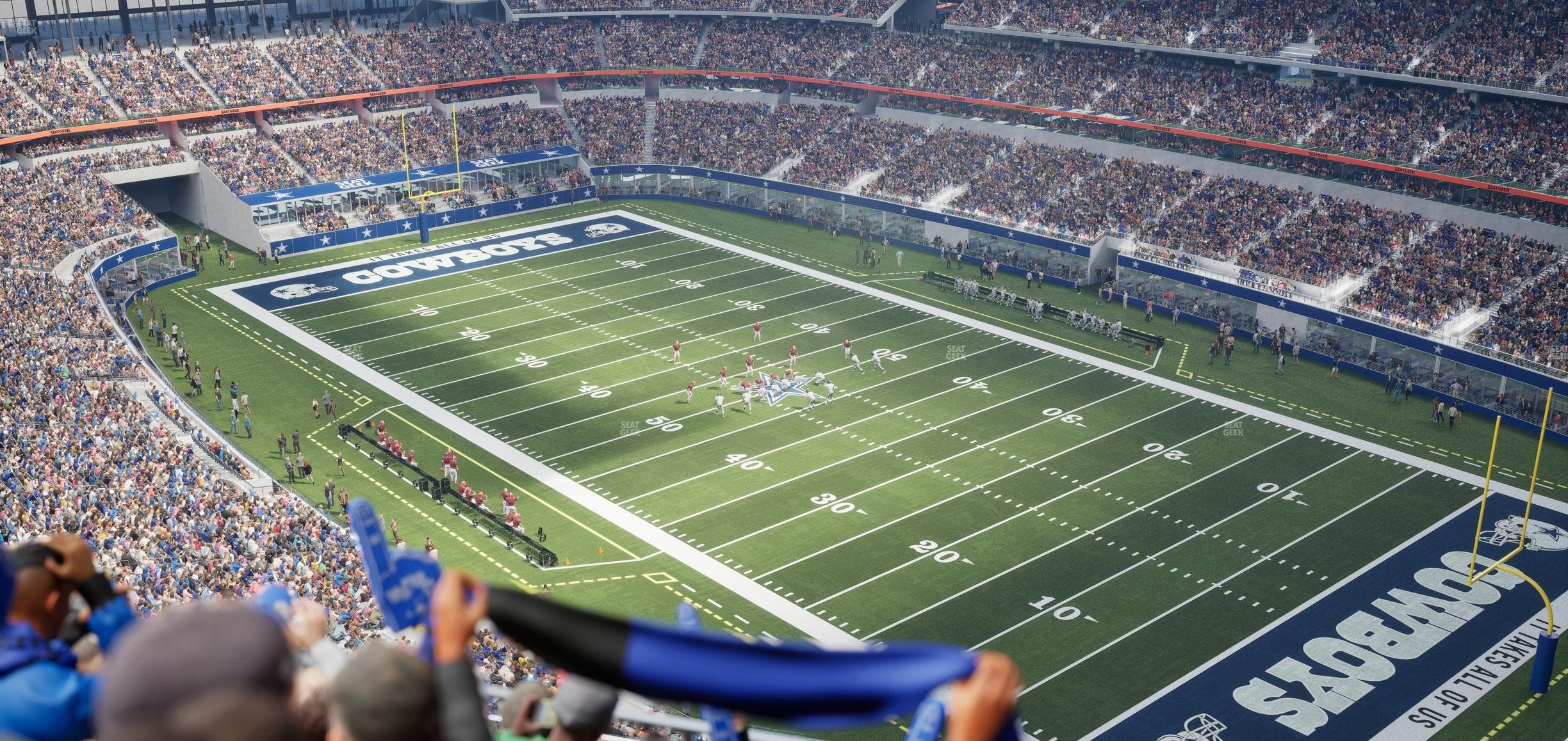AT&T Stadium - Section 436 Seat View