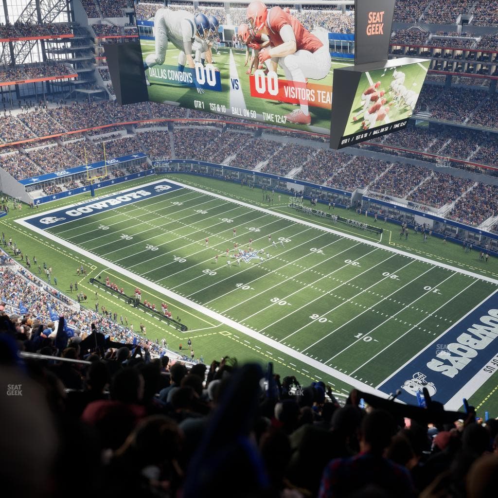 AT&T Stadium - Section 436 Seat View