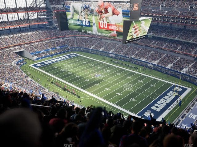 AT&T Stadium - Section 436 Seat View AT&T Stadium - Section 436 Seat View