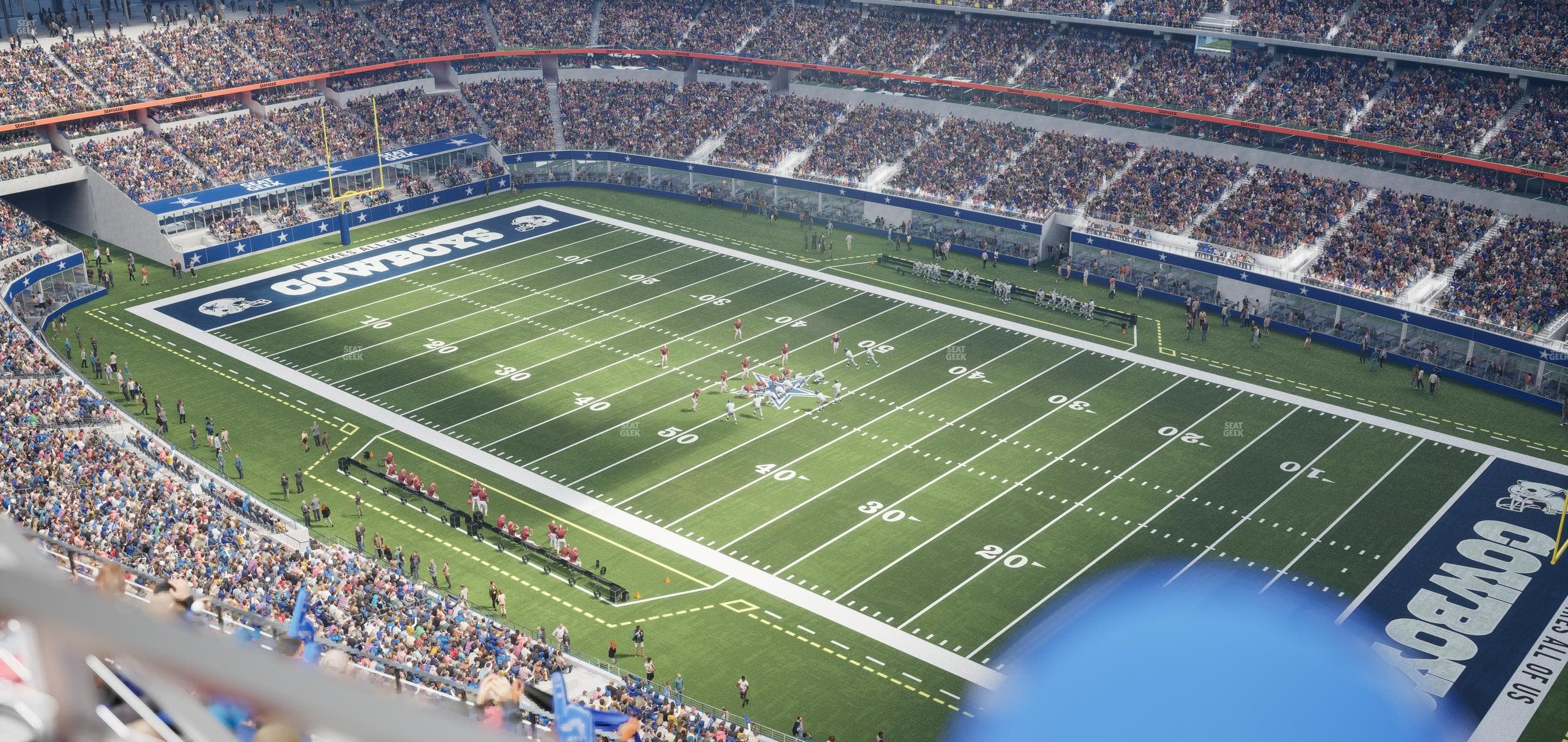 AT&T Stadium - Section 437 Seat View