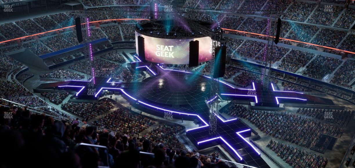 AT&T Stadium - Section 437 Seat View