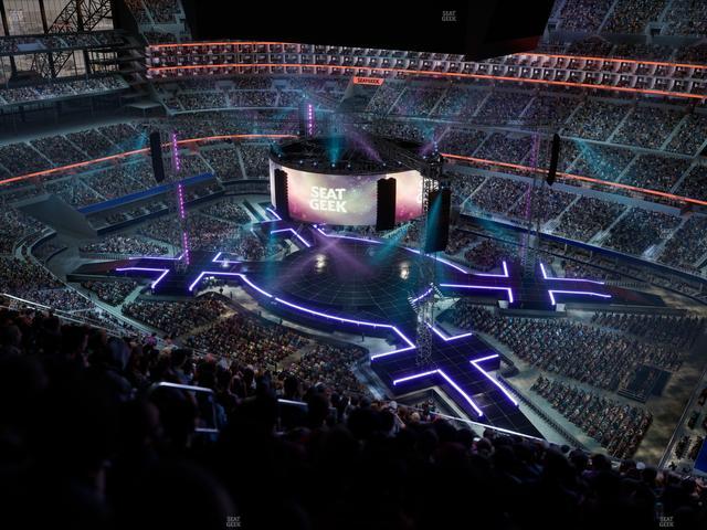 AT&T Stadium - Section 437 Seat View