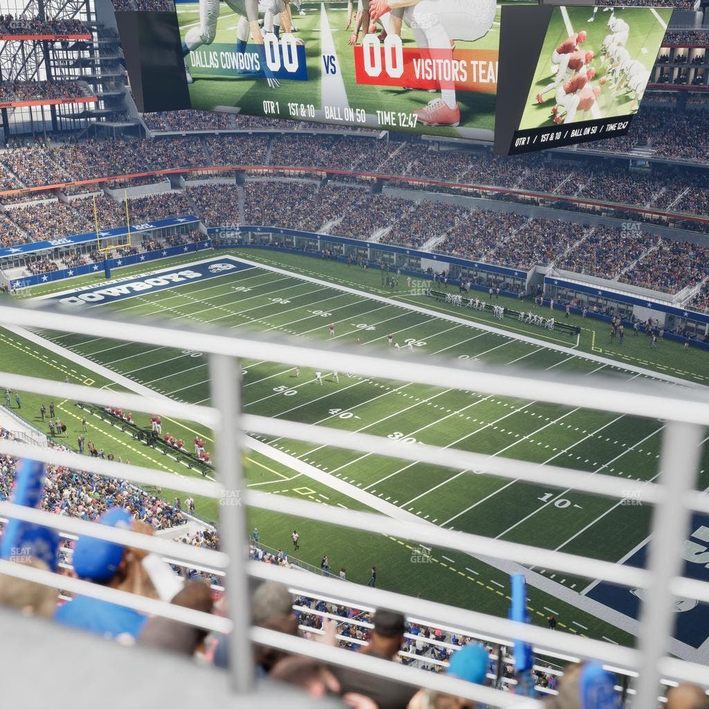 AT&T Stadium - Section 437 Seat View