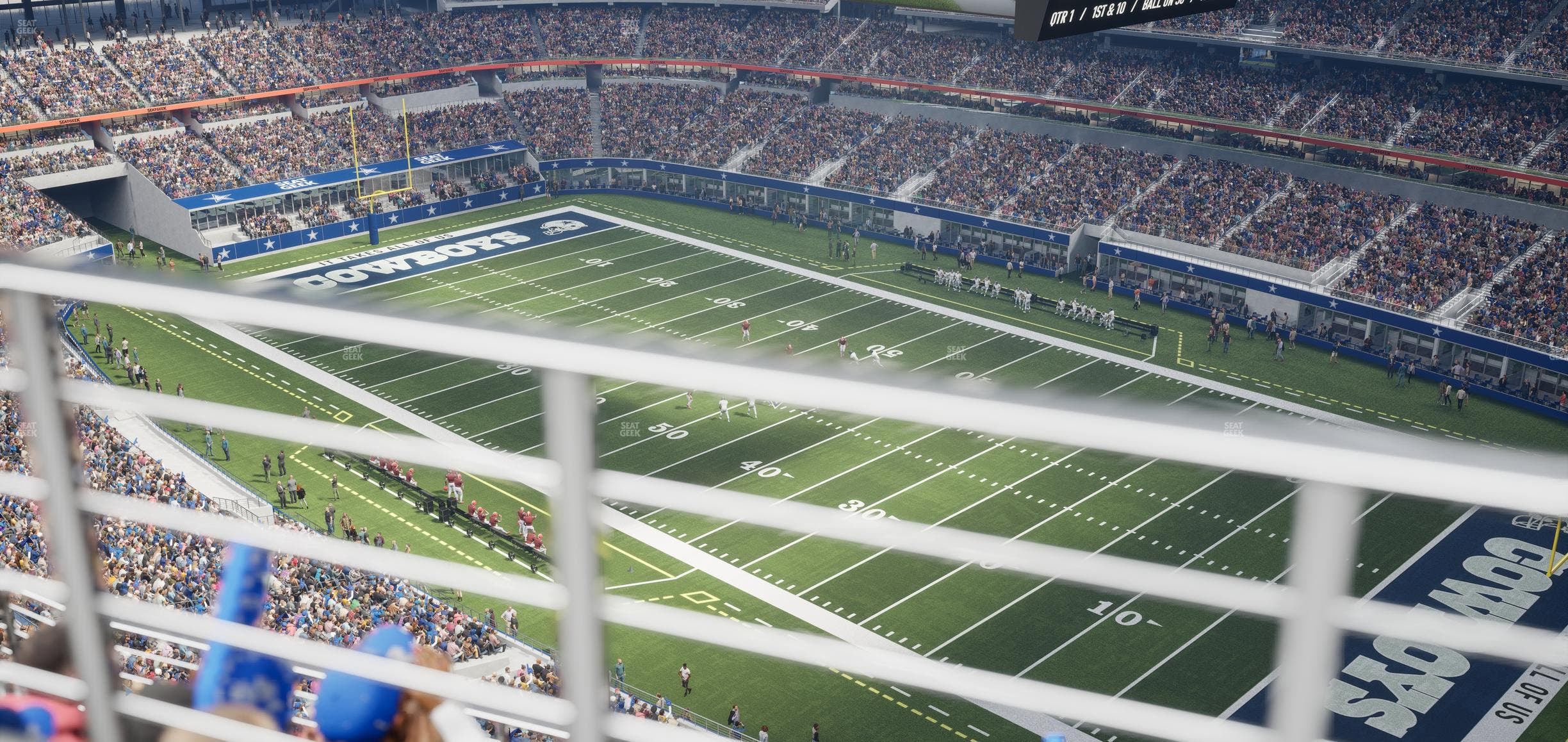 AT&T Stadium - Section 437 Seat View