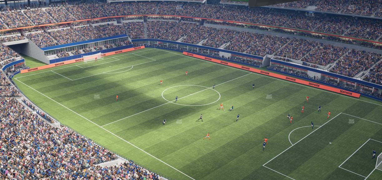 AT&T Stadium - Section 437 Seat View