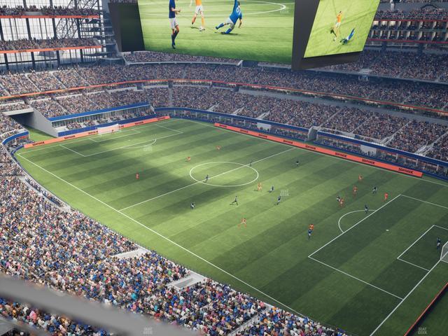 AT&T Stadium - Section 437 Seat View