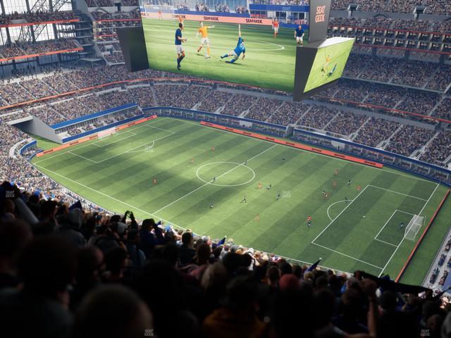 AT&T Stadium - Section 437 Seat View