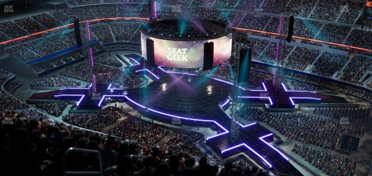 AT&T Stadium - Section 438 Seat View