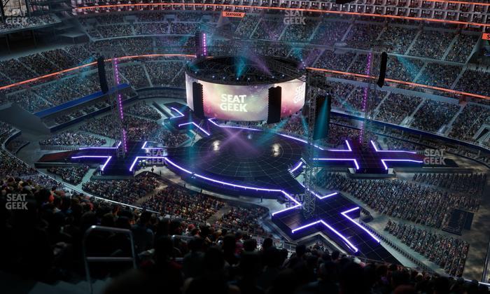 AT&T Stadium - Section 438 Seat View