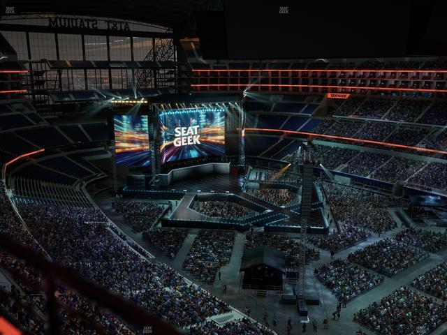 AT&T Stadium - Section 438 Seat View