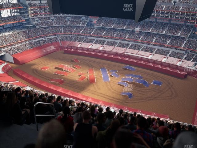 AT&T Stadium - Section 438 Seat View