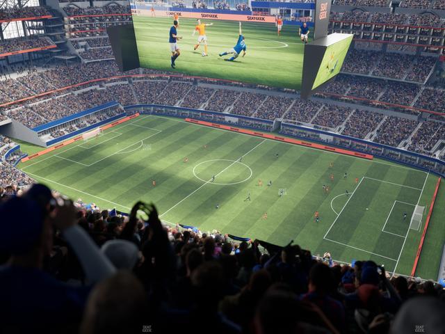 AT&T Stadium - Section 438 Seat View