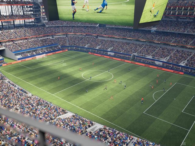 AT&T Stadium - Section 438 Seat View