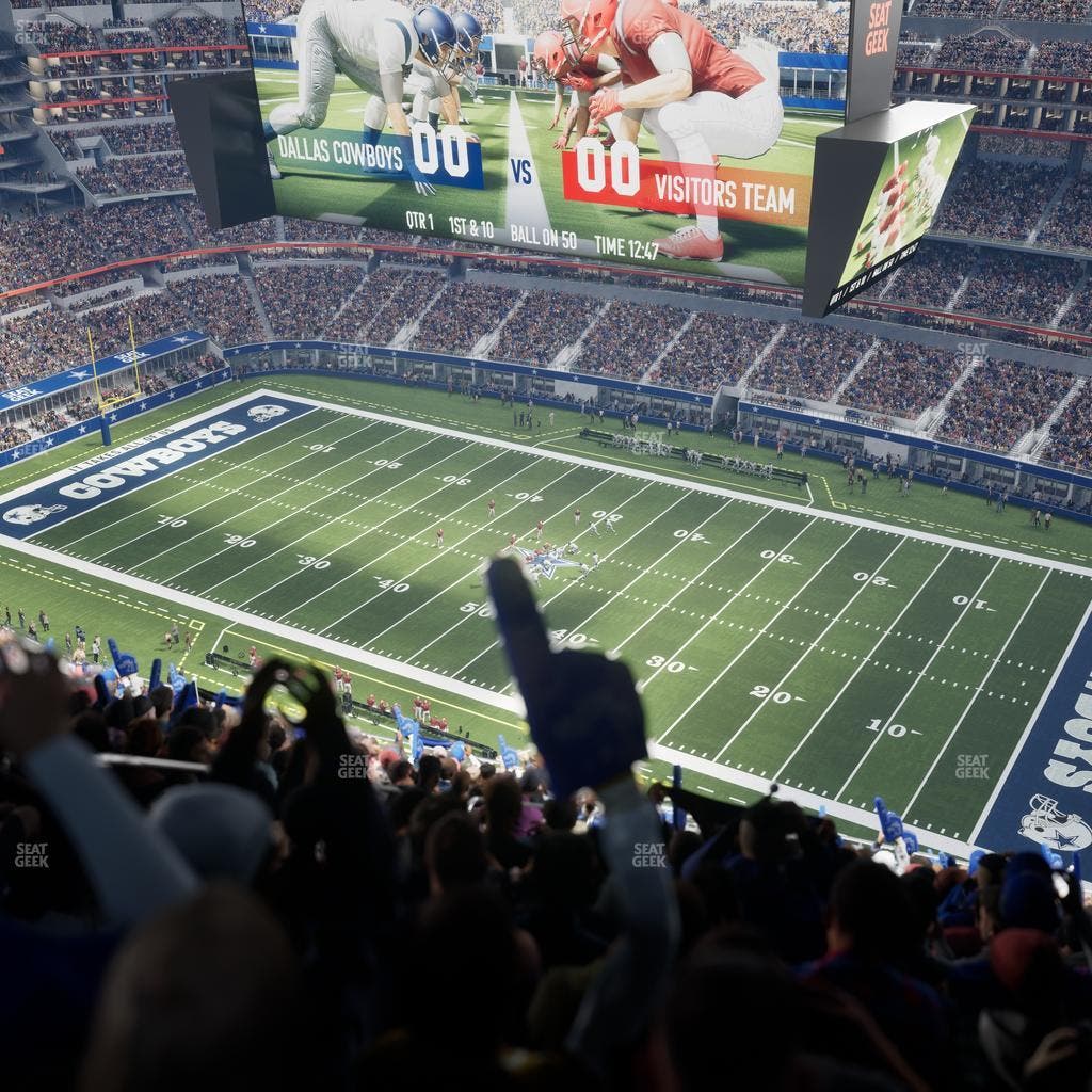 AT&T Stadium - Section 438 Seat View