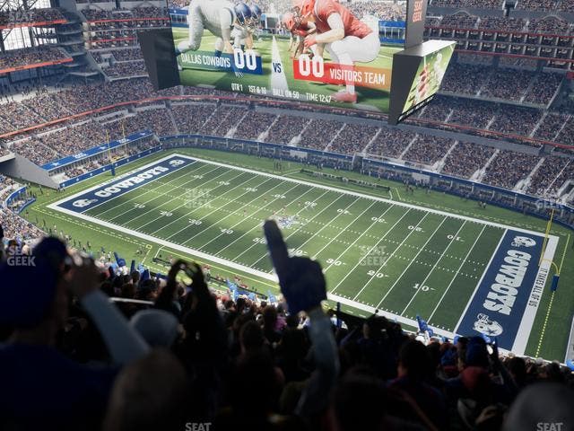 AT&T Stadium - Section 438 Seat View AT&T Stadium - Section 438 Seat View