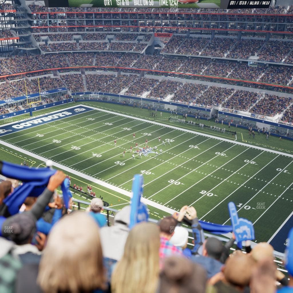 AT&T Stadium - Section 438 Seat View