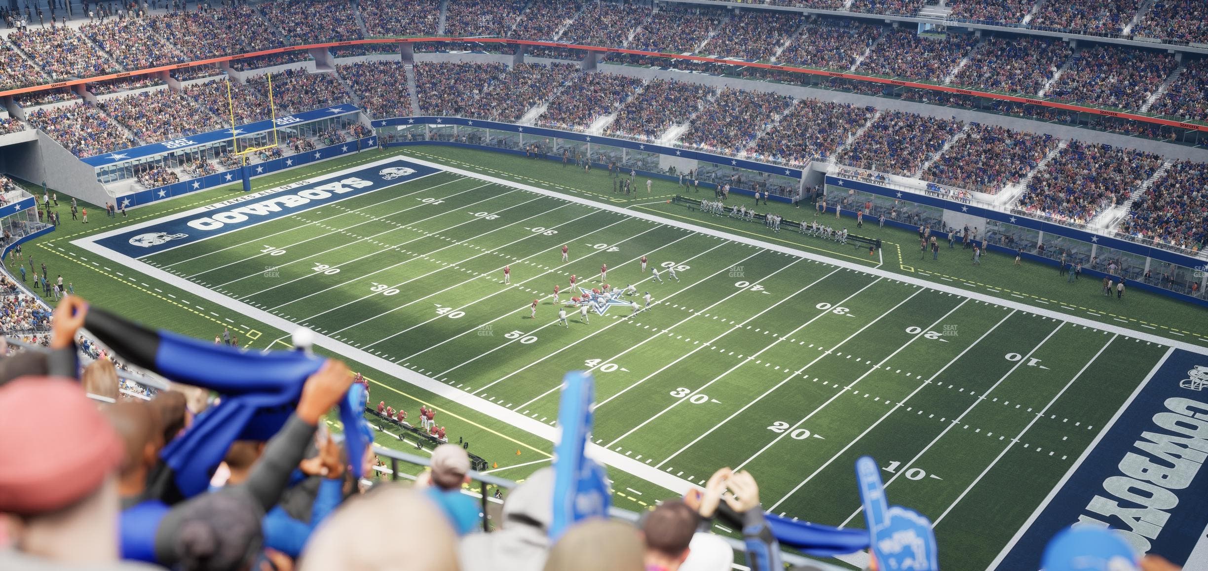 AT&T Stadium - Section 438 Seat View