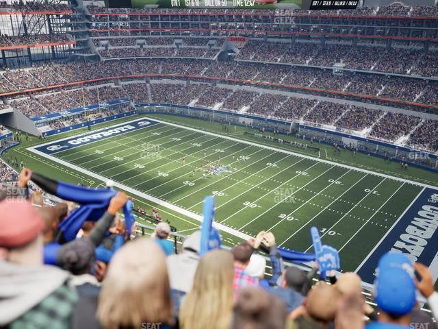 AT&T Stadium - Section 438 Seat View