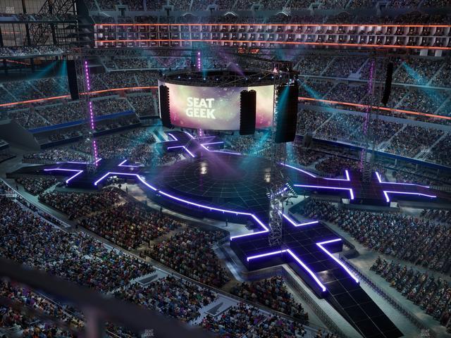 AT&T Stadium - Section 438 Seat View