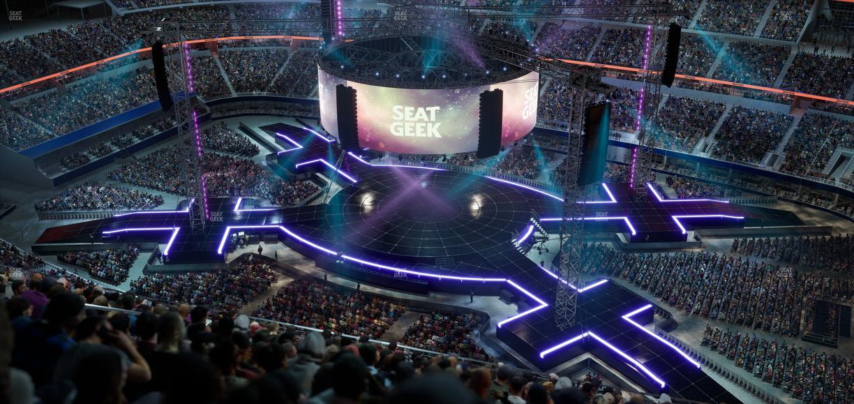 AT&T Stadium - Section 439 Seat View