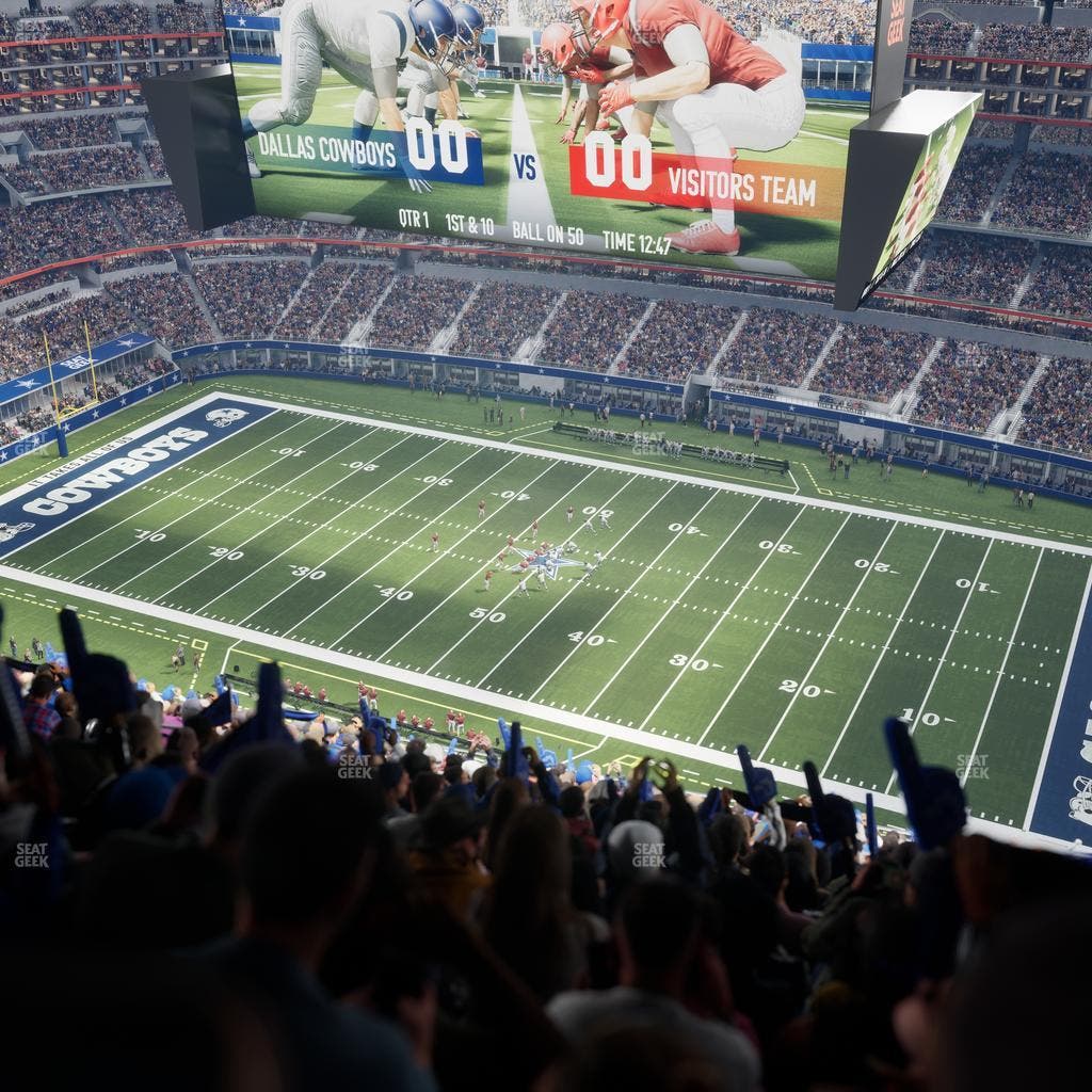 AT&T Stadium - Section 439 Seat View
