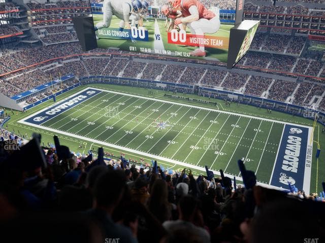 AT&T Stadium - Section 439 Seat View AT&T Stadium - Section 439 Seat View