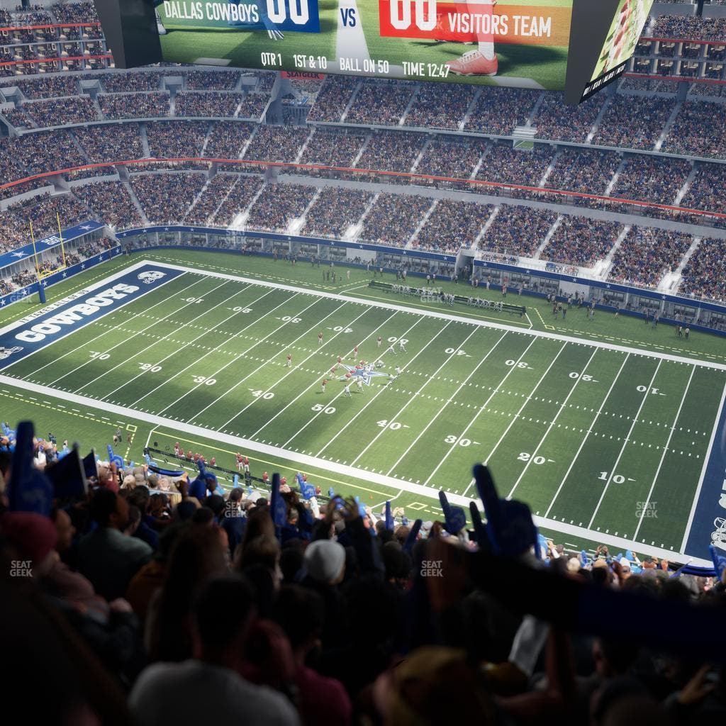 AT&T Stadium - Section 439 Seat View