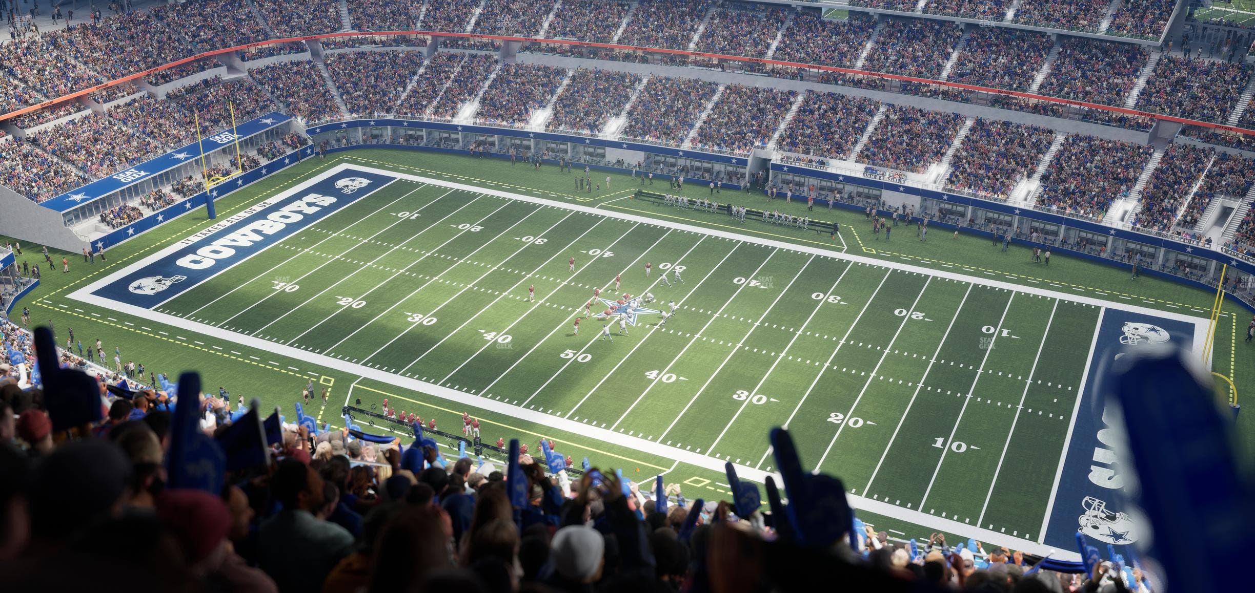AT&T Stadium - Section 439 Seat View