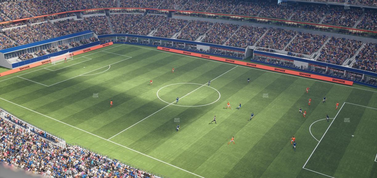 AT&T Stadium - Section 439 Seat View